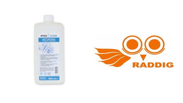 Hygoclean Flüssigseife "Soft Neutral" 1 Liter (VE 1 Flasche)